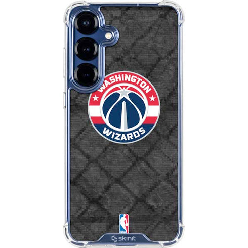 NBA Washington Wizards Black Rust Galaxy S25 Plus Clear Case