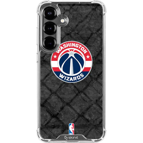 NBA Washington Wizards Black Rust Galaxy S26 Clear Case