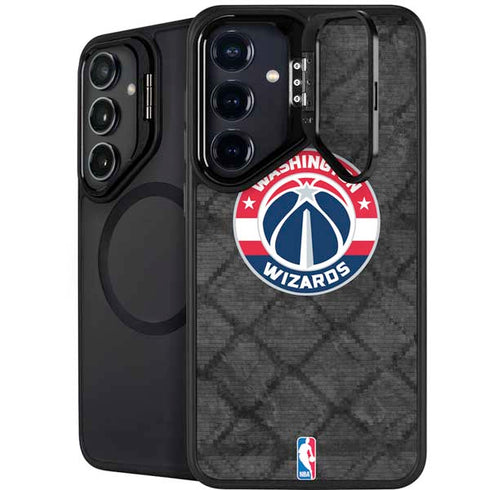 NBA Washington Wizards Black Rust Galaxy S26 Kickstand Case