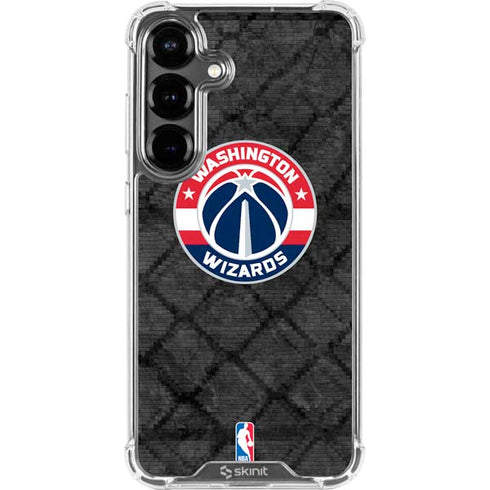 NBA Washington Wizards Black Rust Galaxy S26 Plus Clear Case