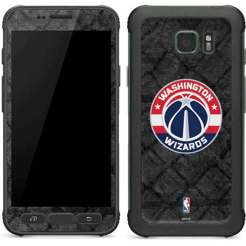 NBA Washington Wizards Black Rust Galaxy S7 Active Skin
