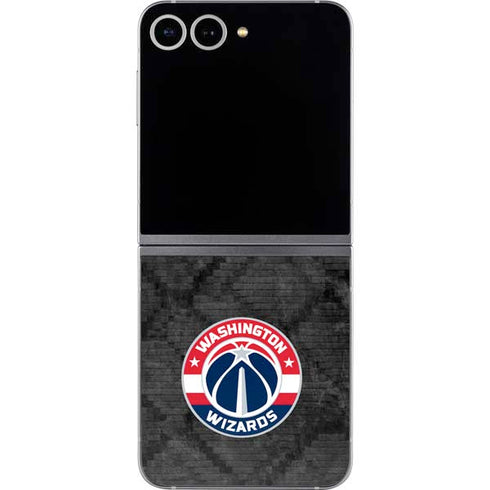 NBA Washington Wizards Black Rust Galaxy Z Flip6 Skin