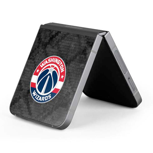 NBA Washington Wizards Black Rust Galaxy Z Flip6 Skin