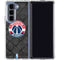 NBA Washington Wizards Black Rust Galaxy Z Fold5 5G Clear Case
