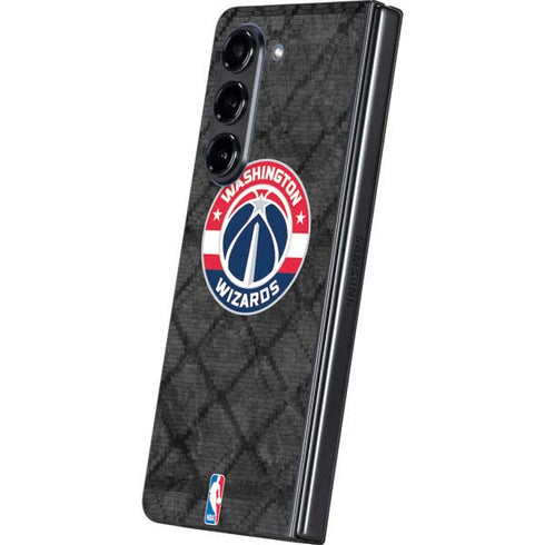 NBA Washington Wizards Black Rust Galaxy Z Fold5 5G Skin