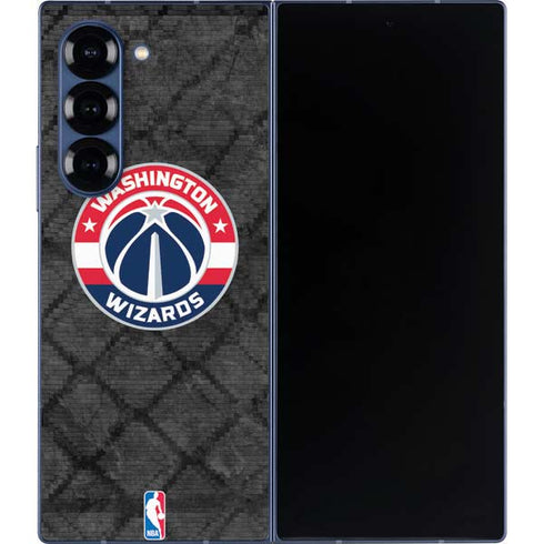 NBA Washington Wizards Black Rust Galaxy Z Fold6 Skin