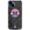 NBA Washington Wizards Black Rust iPhone 15 Clear Case