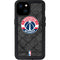 NBA Washington Wizards Black Rust iPhone 15 Plus Waterproof Case