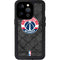 NBA Washington Wizards Black Rust iPhone 15 Pro Waterproof Case
