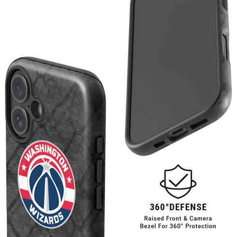 NBA Washington Wizards Black Rust iPhone 16 Plus Magsafe Impact Case