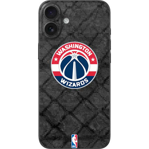 NBA Washington Wizards Black Rust iPhone 16 Plus Skin