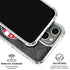 NBA Washington Wizards Black Rust iPhone 16 Pro Clear Case