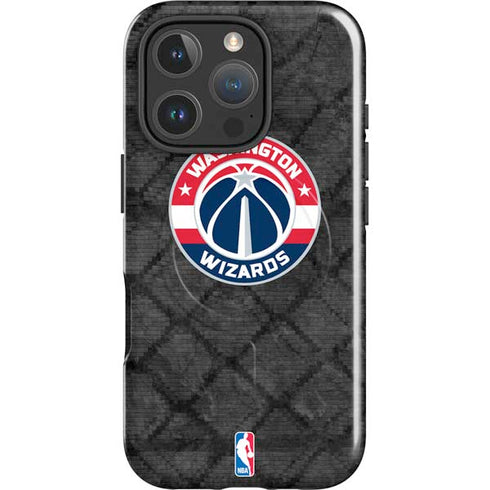 NBA Washington Wizards Black Rust iPhone 16 Pro Magsafe Impact Case