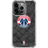 NBA Washington Wizards Black Rust iPhone 16 Pro Max Clear Case