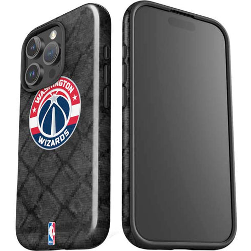 NBA Washington Wizards Black Rust iPhone 16 Pro Max Impact Case