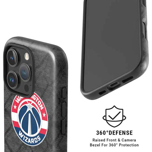 NBA Washington Wizards Black Rust iPhone 16 Pro Max Magsafe Impact Case