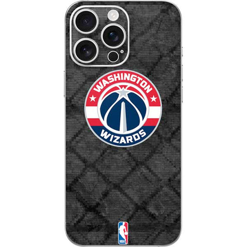 NBA Washington Wizards Black Rust iPhone 16 Pro Max Skin