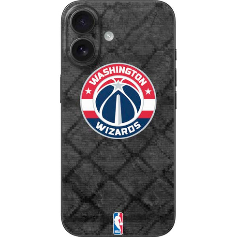 NBA Washington Wizards Black Rust iPhone 16 Skin