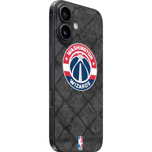 NBA Washington Wizards Black Rust iPhone 16 Skin