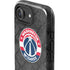 NBA Washington Wizards Black Rust iPhone 16e Impact Case