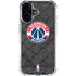 NBA Washington Wizards Black Rust iPhone 17 Clear Case
