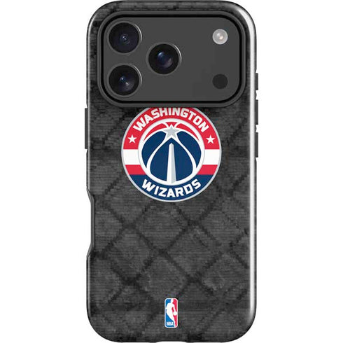 NBA Washington Wizards Black Rust iPhone 18 Pro Impact Case