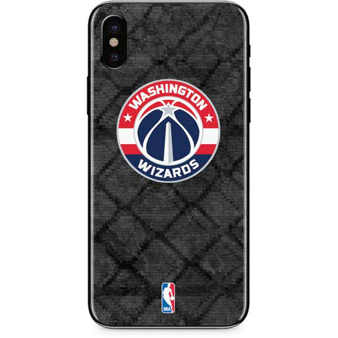 NBA Washington Wizards Black Rust iPhone XS Skin