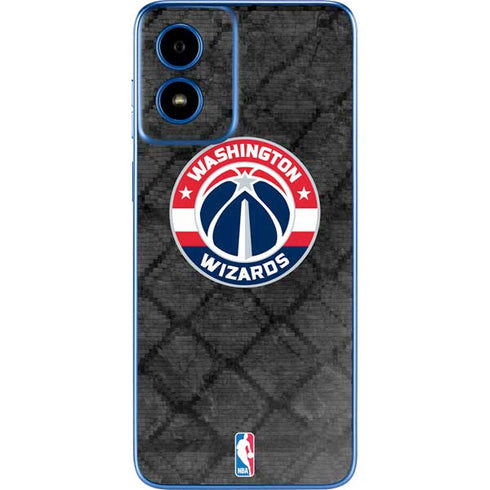 NBA Washington Wizards Black Rust Moto G Play 4G (2024) Skin