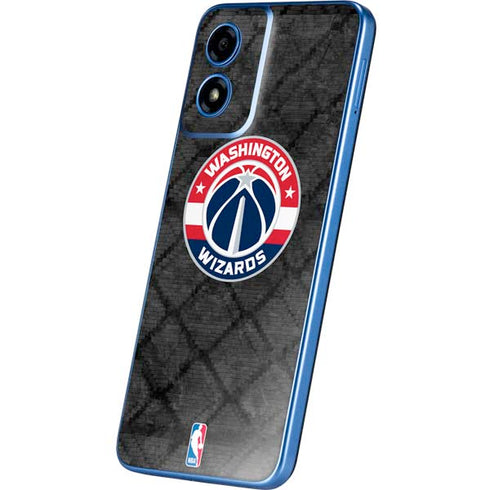 NBA Washington Wizards Black Rust Moto G Play 4G (2024) Skin