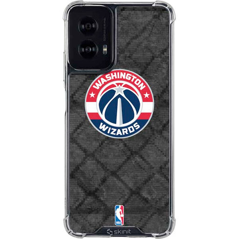 NBA Washington Wizards Black Rust Moto G Power 5G (2024) Clear Case