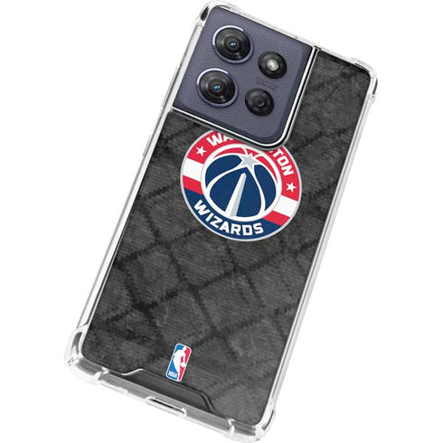 NBA Washington Wizards Black Rust Moto G Power 5G (2025) Clear Case