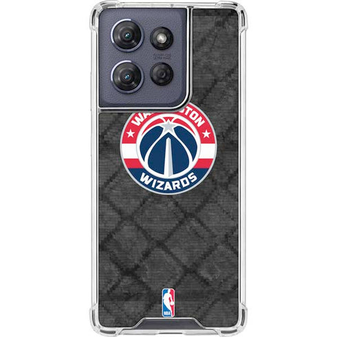 NBA Washington Wizards Black Rust Moto G Stylus 5G (2025) Clear Case