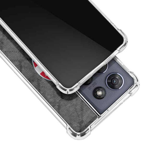 NBA Washington Wizards Black Rust Moto G Stylus 5G (2025) Clear Case