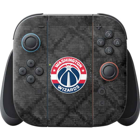 NBA Washington Wizards Black Rust Nintendo Skins