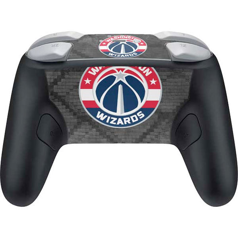 NBA Washington Wizards Black Rust Nintendo Switch 2 (2025) Pro Controller Skin