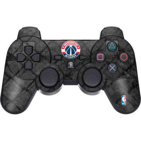 NBA Washington Wizards Black Rust PS3 Dual Shock wireless controller Skin