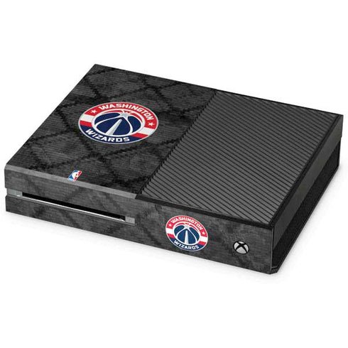 NBA Washington Wizards Black Rust Xbox One Console Skin