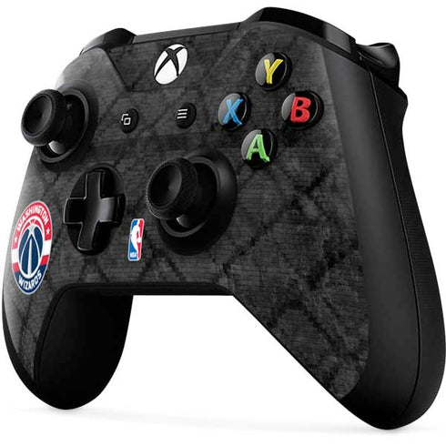 NBA Washington Wizards Black Rust Xbox One X Controller Skin