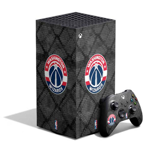 NBA Washington Wizards Black Rust XBox Series X Digital Edition Bundle Skin
