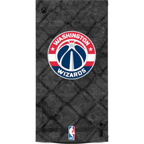 NBA Washington Wizards Black Rust XBox Series X Digital Edition Console Skin