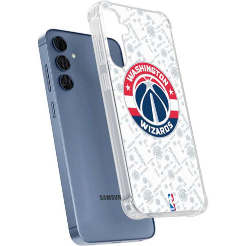 NBA Washington Wizards Blast Galaxy A55 5G Clear Case