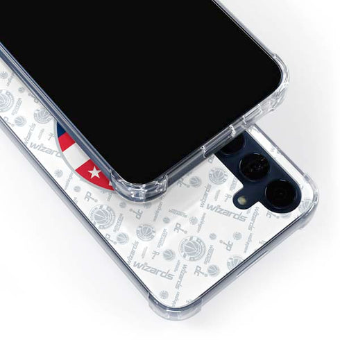 NBA Washington Wizards Blast Galaxy A55 5G Clear Case