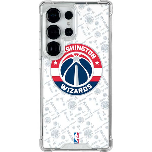 NBA Washington Wizards Blast Galaxy S25 Ultra Clear Case