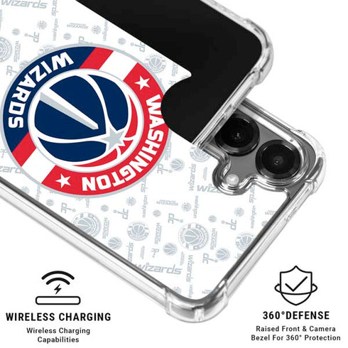 NBA Washington Wizards Blast Galaxy S26 Plus Clear Case