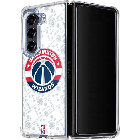 NBA Washington Wizards Blast Galaxy Z Fold5 5G Clear Case