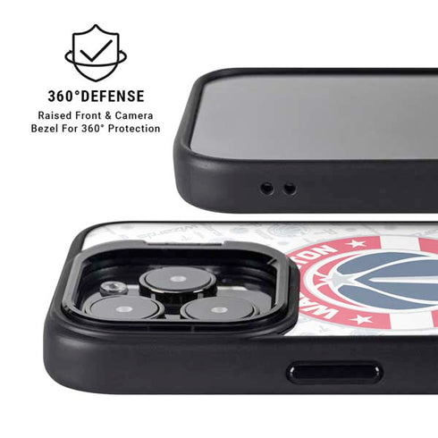 NBA Washington Wizards Blast iPhone 13 Pro Kickstand Case