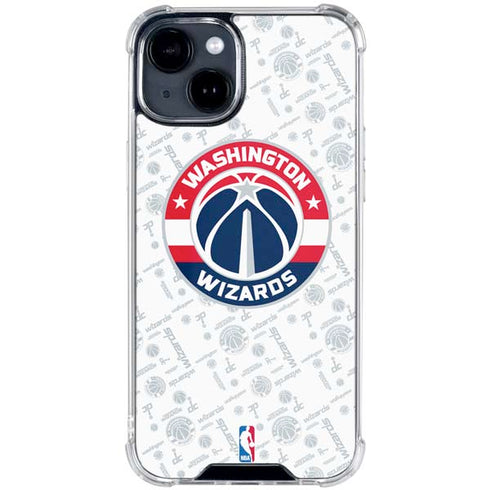 NBA Washington Wizards Blast iPhone 15 Clear Case