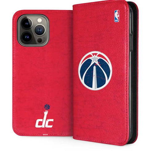 NBA Washington Wizards Blast iPhone 15 Pro Max Folio Case