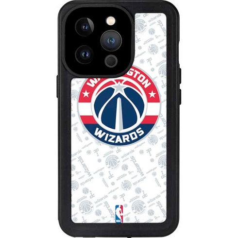 NBA Washington Wizards Blast iPhone 15 Pro Waterproof Case