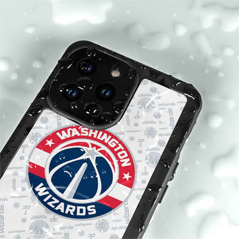 NBA Washington Wizards Blast iPhone 15 Pro Waterproof Case